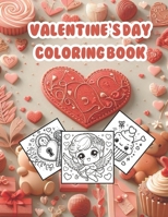 Valentine's Day Coloring Book (Fun Coloring & Cute Illustrations) B0CVBP4FMS Book Cover