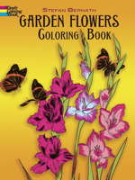 Garden Flowers Coloring Book 0486231429 Book Cover