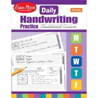 Daily Handwriting Practice Traditional Cursive 1557997543 Book Cover