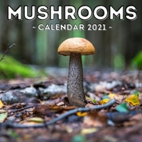 Mushrooms Calendar 2021: 16-Month Calendar, Cute Gift Idea For Mushroom Lovers Women & Men B096TTSGLX Book Cover