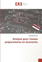 Analyse pour classes préparatoires en économie 6138463722 Book Cover