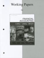 Working Papers to accompany Financial Accounting 5e 0072473665 Book Cover