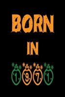 Born in 1971 Notebook Gift: Lined notebook/ journal, 140 pages, 6x9, soft cover, Matte Finish 1675528764 Book Cover