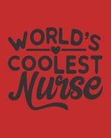 World's Coolest Nurse: Nurse Gifts Nursing Care Plans 1670096726 Book Cover