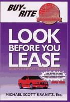 Look Before You Lease: Secrets to Smart Vehicle Leasing 1889093033 Book Cover