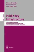 Public Key Infrastructure (Lecture Notes Series) 3540222162 Book Cover