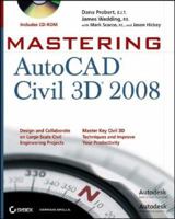 Mastering Autodesk Civil 3D "X" (Includes CD-ROM) (Mastering) 0470167408 Book Cover