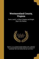 Westmoreland County, Virginia 1372175687 Book Cover