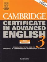 Cambridge Certificate In Advanced English. Examination Papers From The University Of Cambridge Local Examinations Syndicate 0521797675 Book Cover