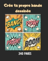Crée ta propre bande dessinée: Tu as toujours rêvé de créer ta propre bande dessinée ? Ce livre est fait pour toi ! (Bulles Créatives) (French Edition) B0DZWY5796 Book Cover