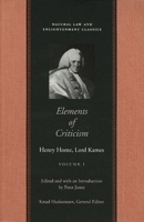 ELEMENTS OF CRITICISM HC SET (Natural Law and Enlightenment Classics) 1513218263 Book Cover