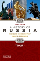 A History of Russia to 1855 - Volume 1 0195341988 Book Cover