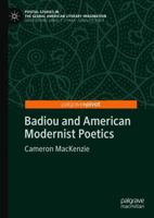Badiou and American Modernist Poetics 3319950274 Book Cover