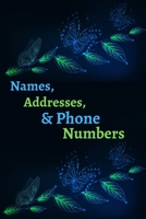 Names, Addresses, & Phone Numbers: Address Book With Alphabet Index ( Small Tabbed Address Book ). 1673276458 Book Cover