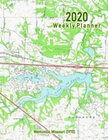 2020 Weekly Planner: Wentzville, Missouri (1970): Vintage Topo Map Cover 1677454636 Book Cover