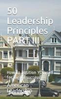 50 Leadership Principles PART III: How to position YOUrself for digital success 1082393177 Book Cover