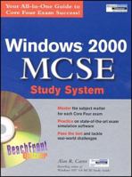 Windows 2000 MCSE Study System (with CD-ROM) 0764530879 Book Cover