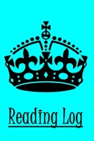 Reading Log: Princess Girl's Reading Log Journal, Reading Record Notebook for Kids 1679215140 Book Cover