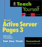 Teach Yourself: Microsoft Active Server Pages 3 (Teach Yourself) 0764546015 Book Cover