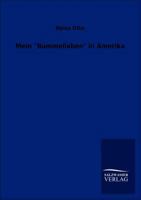 Mein "Bummelleben" in Amerika 3846005215 Book Cover