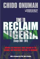 Time to Reclaim Nigeria: 9789192401 Book Cover