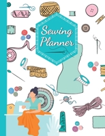 Sewing Journal: Sewing Journal To Plan & Keep Track Of Projects Notebook - A practical sewing Journal for the sewing lover, crafter and machinists 079914343X Book Cover