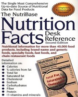 The NutriBase Nutrition Facts Desk Reference (NutriBase) 0895296233 Book Cover