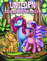 Unicorn  Coloring Books for Girls Ages 4-8: Art Activity Book for Creative Kids featuring Unicorn Coloring Books for Girls Ages 4-8 1711548936 Book Cover