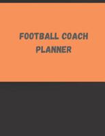 Football Coach Playbook: Youth Game Strategy Play Organizer 1081533129 Book Cover