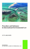 Procedure and Substance in International Environmental Law 9004444378 Book Cover