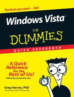 Windows Vista For Dummies Quick Reference (For Dummies (Computer/Tech))