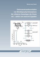 Elektronentransferverhalten Von Metallaporphyrinkomplexen Der Schweren Homologen Des Eisens Mit Pi-aziden Non-innocent-liganden 3832533907 Book Cover