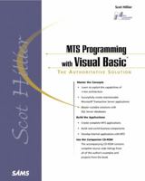MTS Programming With Visual Basic 0672314258 Book Cover