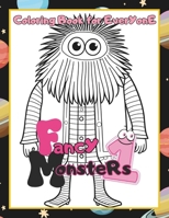 Coloring Book for everyone - Fancy Monsters 1 B0CV8B4G97 Book Cover