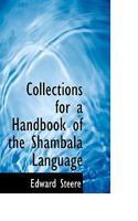 Collections for a Handbook of the Shambala Language 1017306559 Book Cover