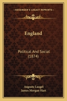 England Political and Social (Classic Reprint) 1164634143 Book Cover
