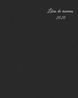 Libro de reservas 2020: Calendario de reservas para restaurantes, bistros y hoteles - 370 p�ginas - 1 d�a = 1 p�gina 1661453341 Book Cover