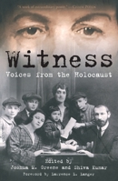 Witness: Voices from the Holocaust 0684865262 Book Cover