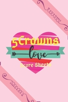 5 Crowns Score Sheets: Five Crowns Game Score Sheets (Volume 2) for Valentines (Score Keeping Book for Couples) 100 Score Pads for 5 Crowns Lovers and Players (6"x 9" 1660348498 Book Cover