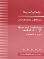 Study Guide for Abnormal Psychology and Modern Life 0321054539 Book Cover