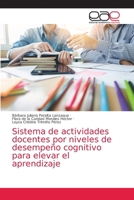 Sistema de actividades docentes por niveles de desempeño cognitivo para elevar el aprendizaje 6203033499 Book Cover