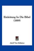 Einleitung In Die Bibel... 1270892118 Book Cover