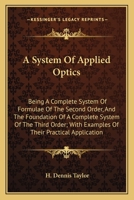 A System of Applied Optics 1016656254 Book Cover