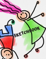 Sketckbook.: 8.5" X 11" Large Blank Book For Draw, Scketch and Doodle. 1694387135 Book Cover