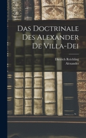 Das Doctrinale Des Alexander De Villa-Dei 1016004702 Book Cover