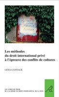 Les Methodes Du Droit International Prive A L'Epreuve Des Conflits de Cultures 9004257500 Book Cover