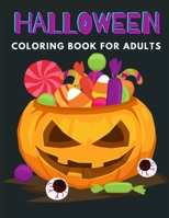 Halloween Coloring Book For Adults: Unique Halloween Colouring Book For Adult: Spooky Zombies,Pumpkins,Houses,Witches for Stress relief and relaxation B08HTM7X6W Book Cover
