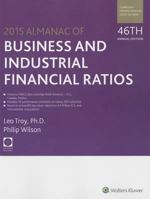 Almanac of Business & Industrial Financial Ratios 080803829X Book Cover