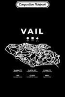 Composition Notebook: Vail Ski Snowboard Skiing Colorado Skier Journal/Notebook Blank Lined Ruled 6x9 100 Pages 1706465831 Book Cover