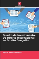 Quadro de Investimento. Do Direito Internacional ao Direito Congol�s 6204142453 Book Cover